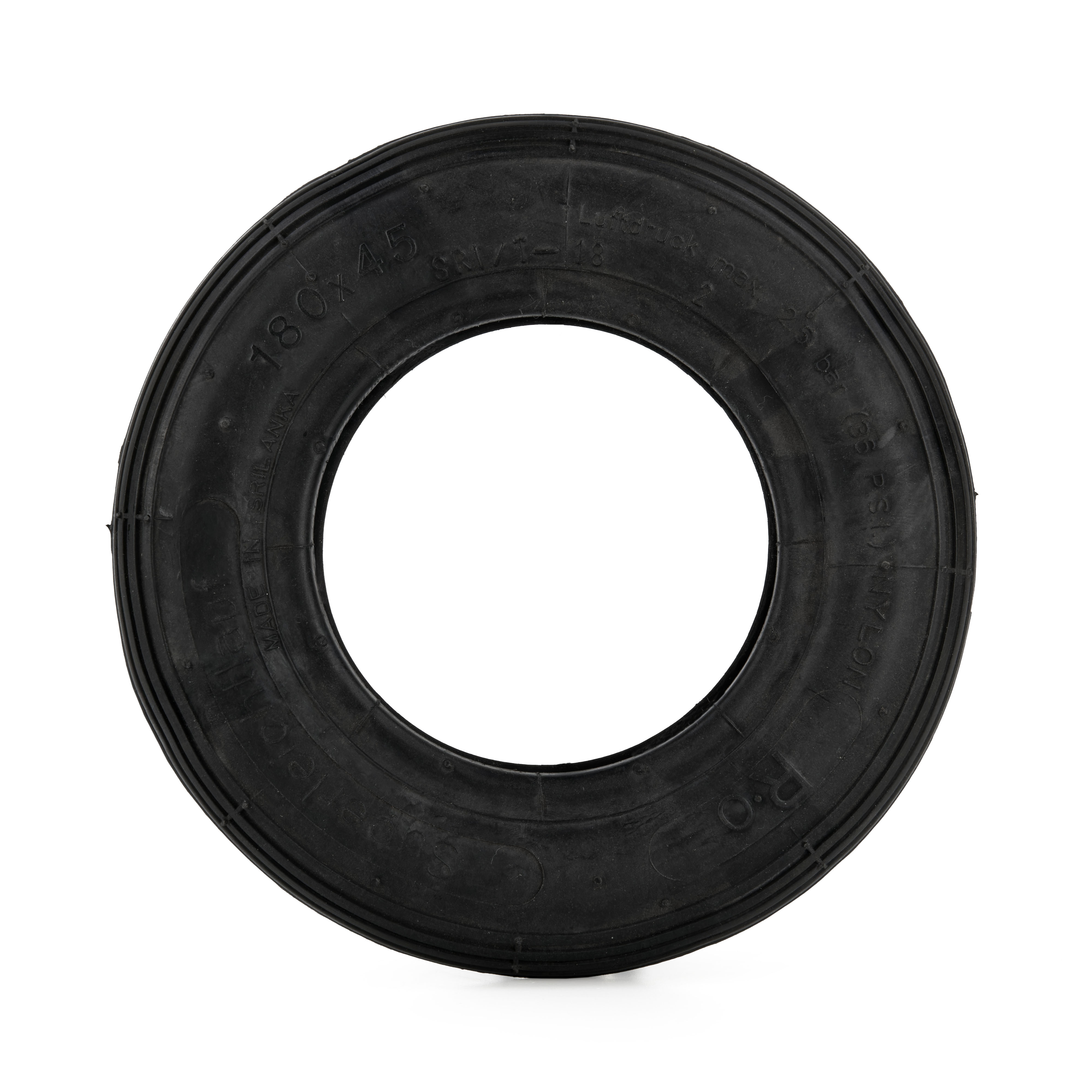 Reifen 7x1.3/4, 2PR, TT, Rolko R-103, Rille, schwarz - Seitenansicht