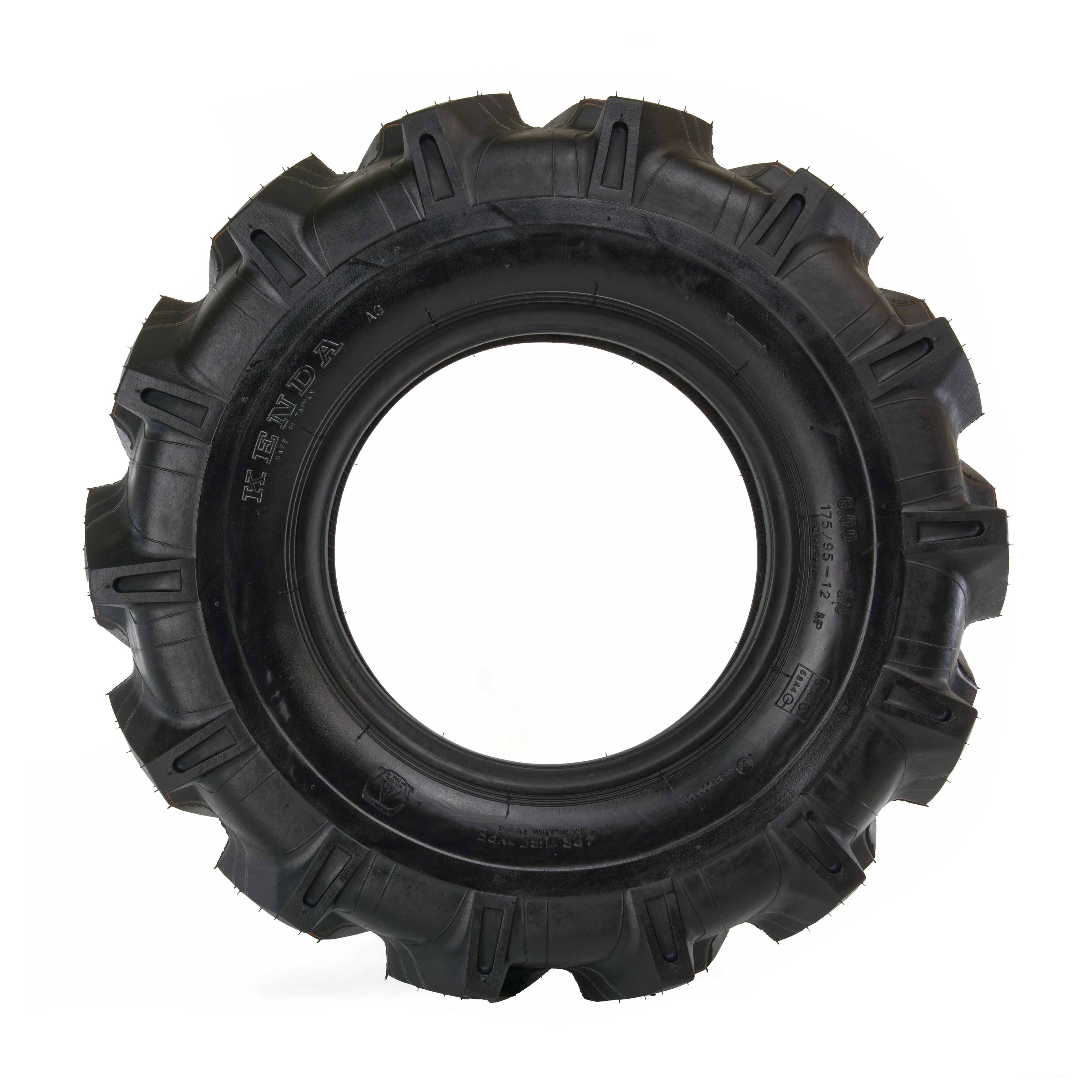 Reifen für Einachstraktor 6.00-12, 4PR, Kenda K365, AS - Seitenansicht