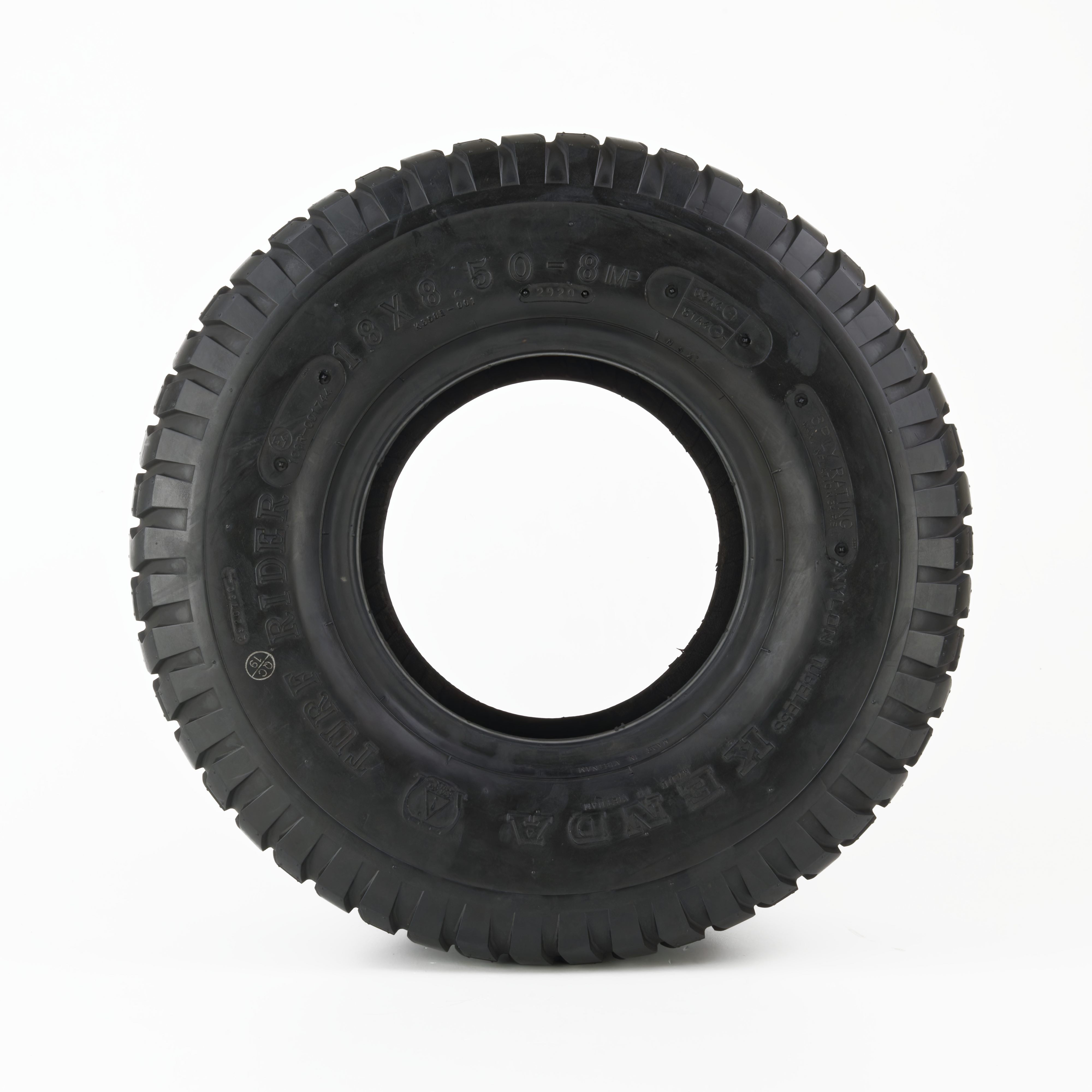Rasentraktor Reifen 18x8.50-8, 6PR, TL, Kenda K358 Turf Rider - Seitenansicht
