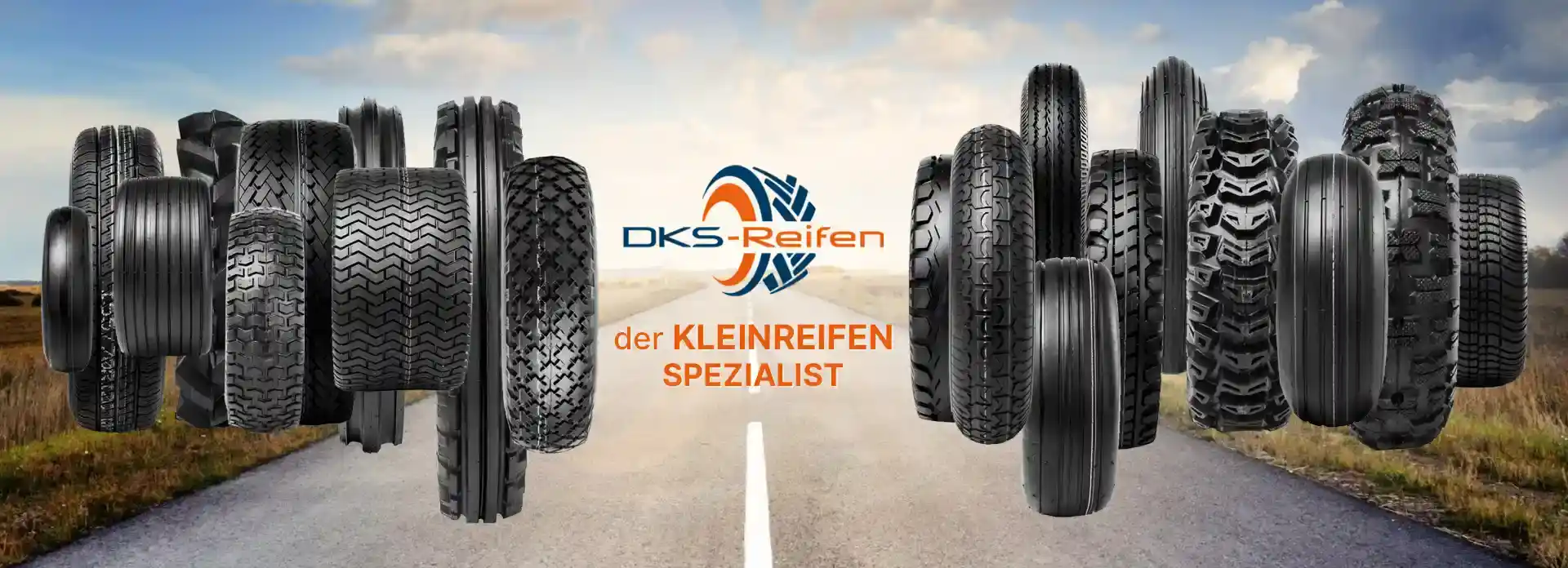 DKS Reifen: Onlineshop für Reifen und Räder für Rasentraktoren, landwirtschaftliche Maschinen, Heumaschinen, Schubkarren, Sackkarren, Anhänger, Maschinen und Kleingeräte