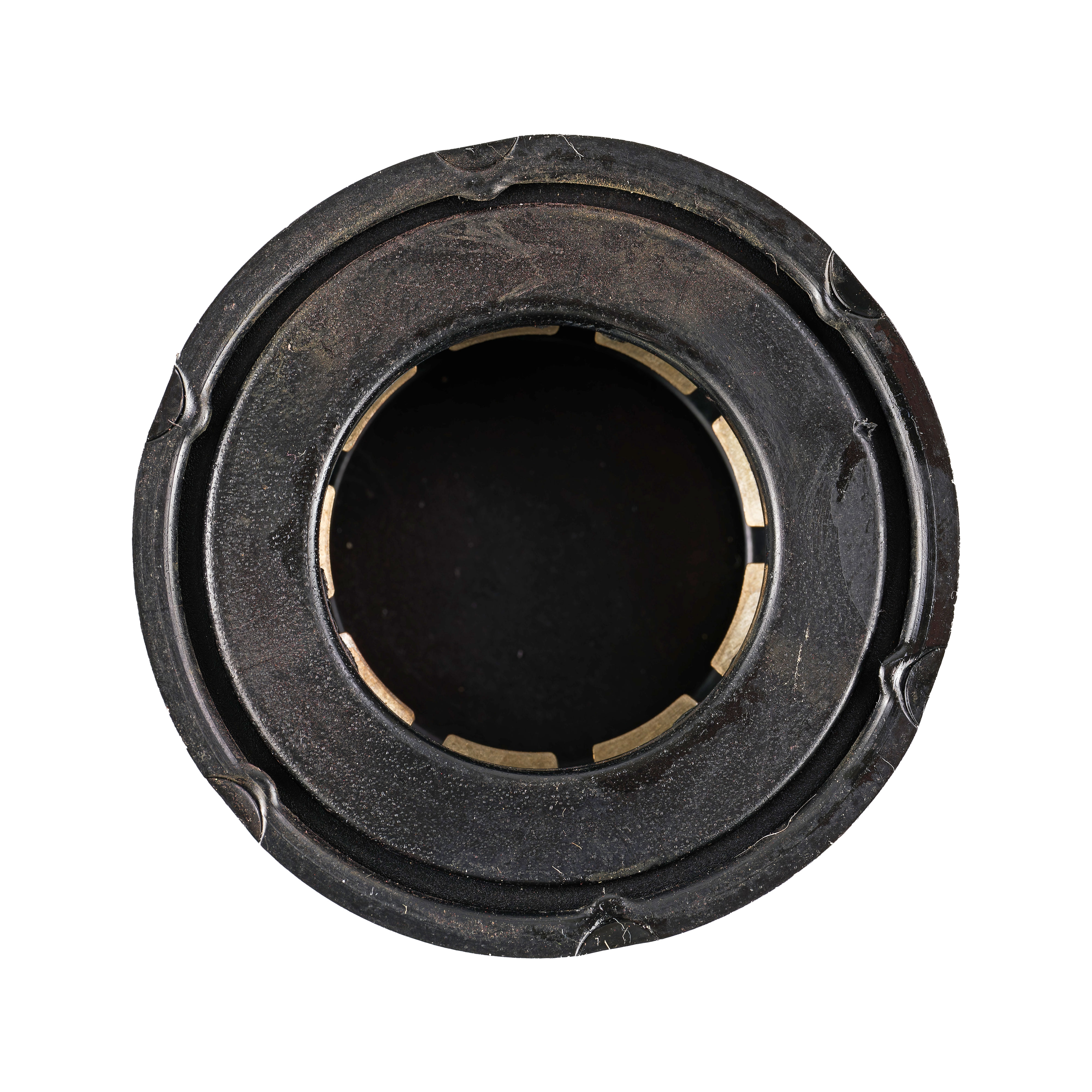 Kunststoff-Starlock-Kappe, PP, schwarz, Achs-Ø: 20 mm - Innenansicht